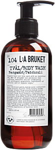 L:A Bruket 104 Hand & Body Wash Bergamot / Patchouli
