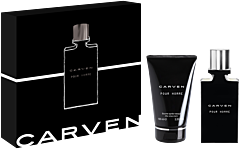 Carven Pour Homme Set = EdT Nat. Spray 50 ml + Baume Aprés-Rasage 100 ml