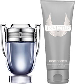 Rabanne Invictus Set = EdT Nat. Spray 50 ml + Shower Gel 100 ml