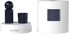 Courrèges C Set = EdP Nat. Spray 100 ml + Duftkerze 75 g
