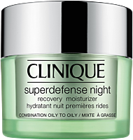 Clinique Superdefense Night Recovery Moisturizer Hauttyp 3+4