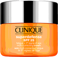 Clinique Superdefense Cream SPF 25 skin type 1/2
