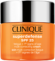 Clinique Superdefense Cream SPF 25 skin type 1/2