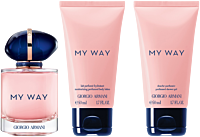 Giorgio Armani My Way Set = EdP Nat. Spray 50 ml + Shower Gel 50 ml + Body Lotion 50 ml