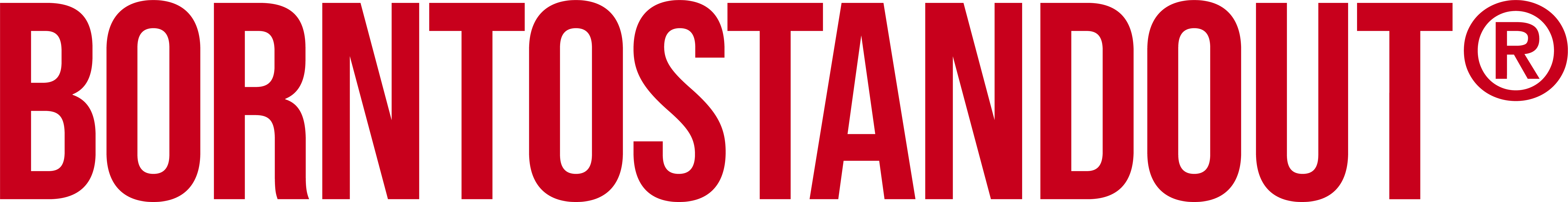 BORNTOSTANDOUT Logo
