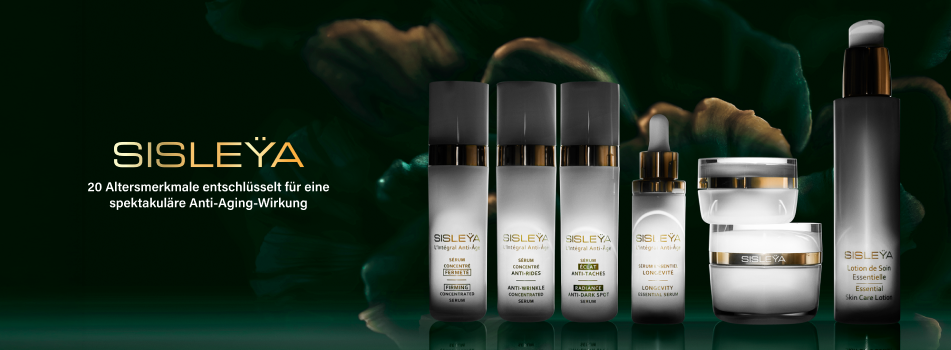 Sisleÿa Produktserie mit Seren, Cremes und Lotion für spektakuläre Anti-Aging-Wirkung